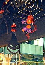 ハロウィーン装飾 天井