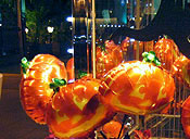 ハロウィーン装飾 通路